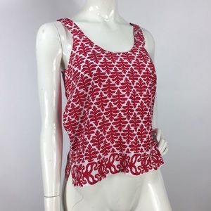Madewell Scoop Neck Printed  Tank